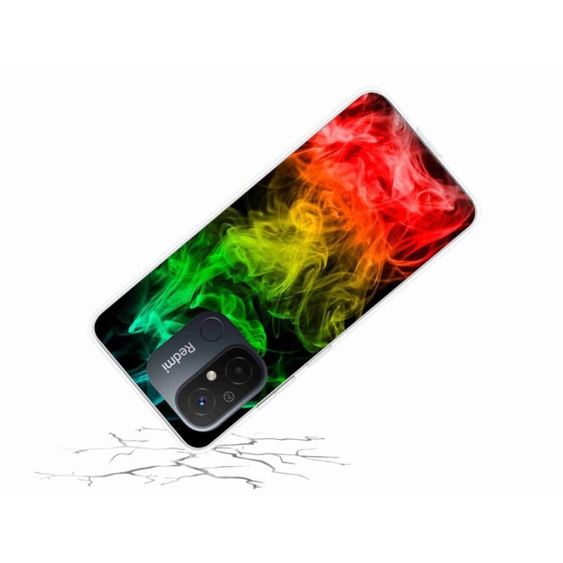 Gelový kryt mmCase na mobil Xiaomi Redmi 12C - abstraktní vzor 7