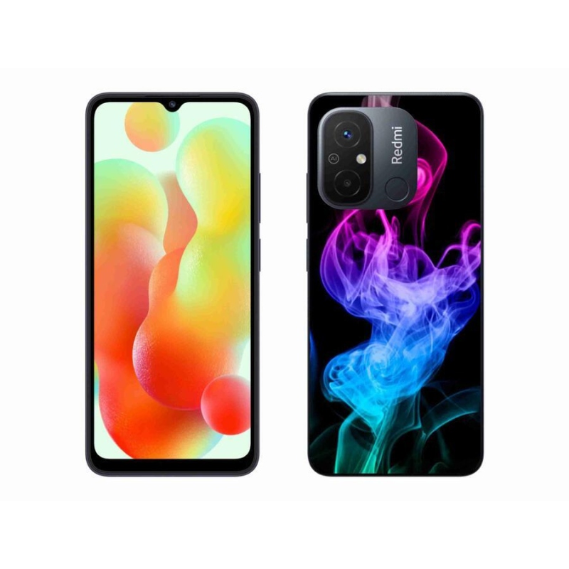Gelový kryt mmCase na mobil Xiaomi Redmi 12C - abstraktní vzor 8