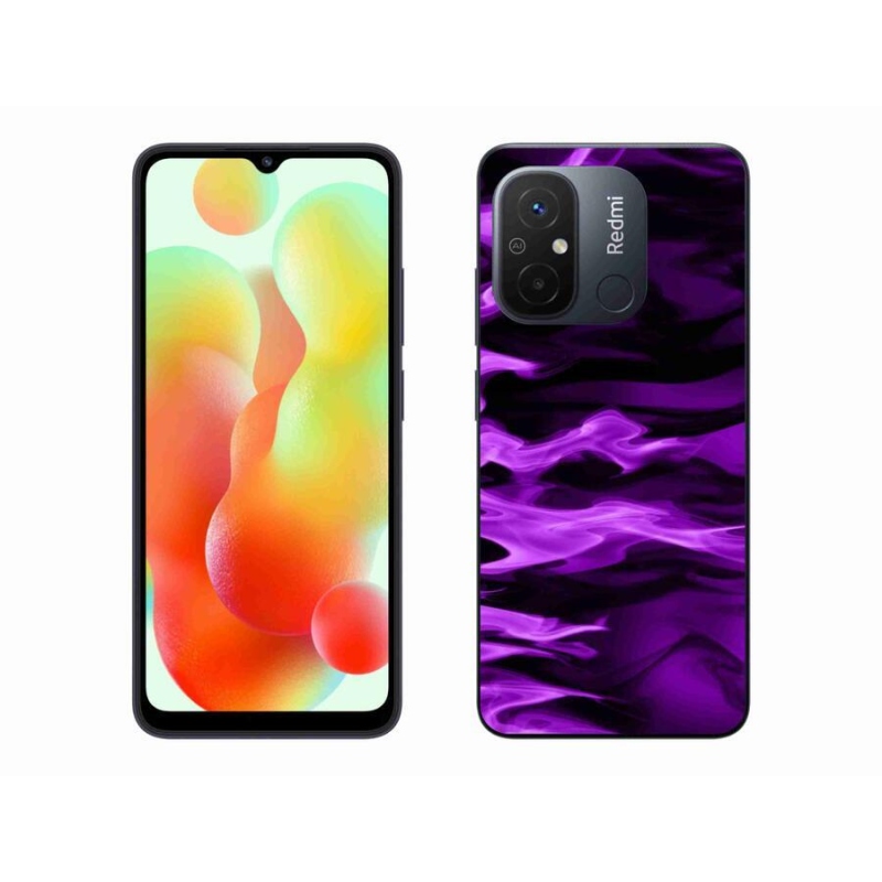 Gelový kryt mmCase na mobil Xiaomi Redmi 12C - abstraktní vzor 9