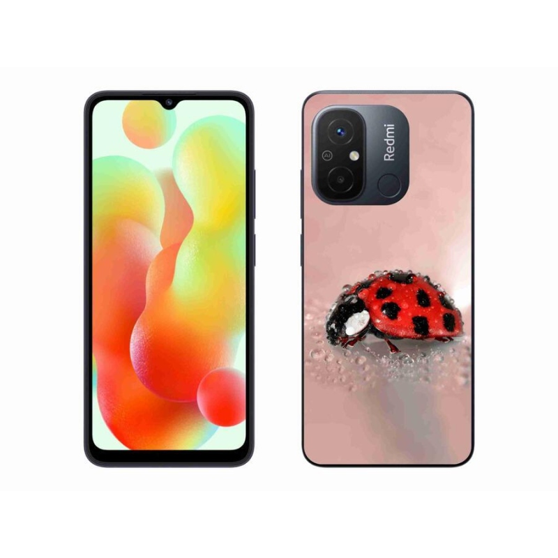 Gelový kryt mmCase na mobil Xiaomi Redmi 12C - beruška