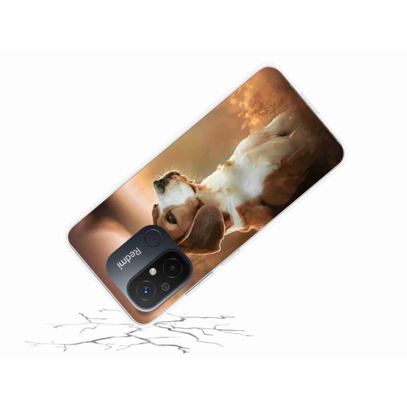 Gelový kryt mmCase na mobil Xiaomi Redmi 12C - bígl