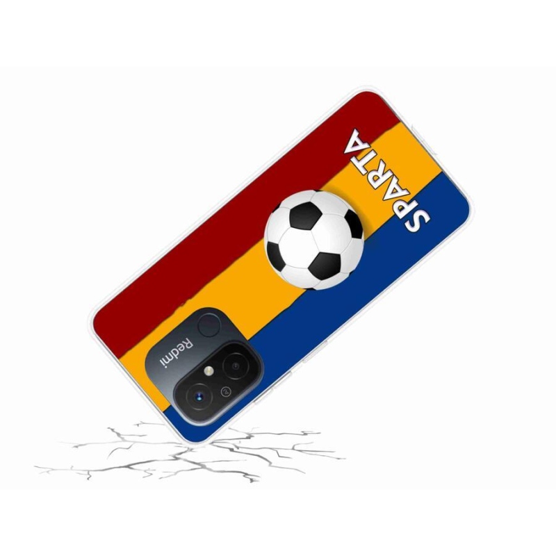 Gelový kryt mmCase na mobil Xiaomi Redmi 12C - fotbal 1