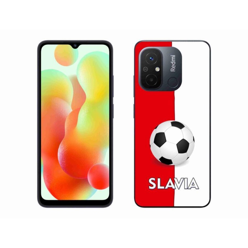 Gelový kryt mmCase na mobil Xiaomi Redmi 12C - fotbal 2