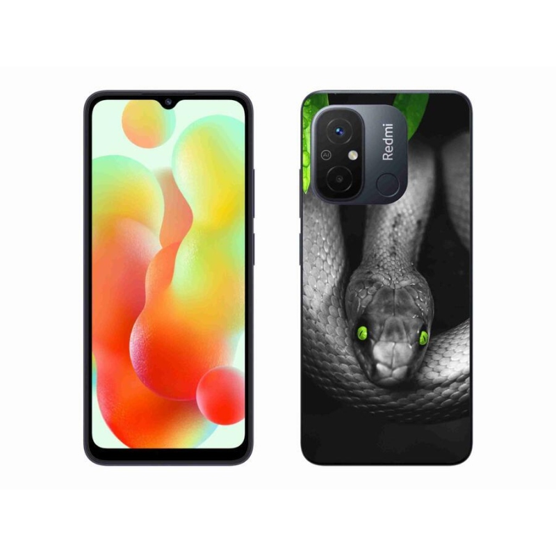 Gelový kryt mmCase na mobil Xiaomi Redmi 12C - had