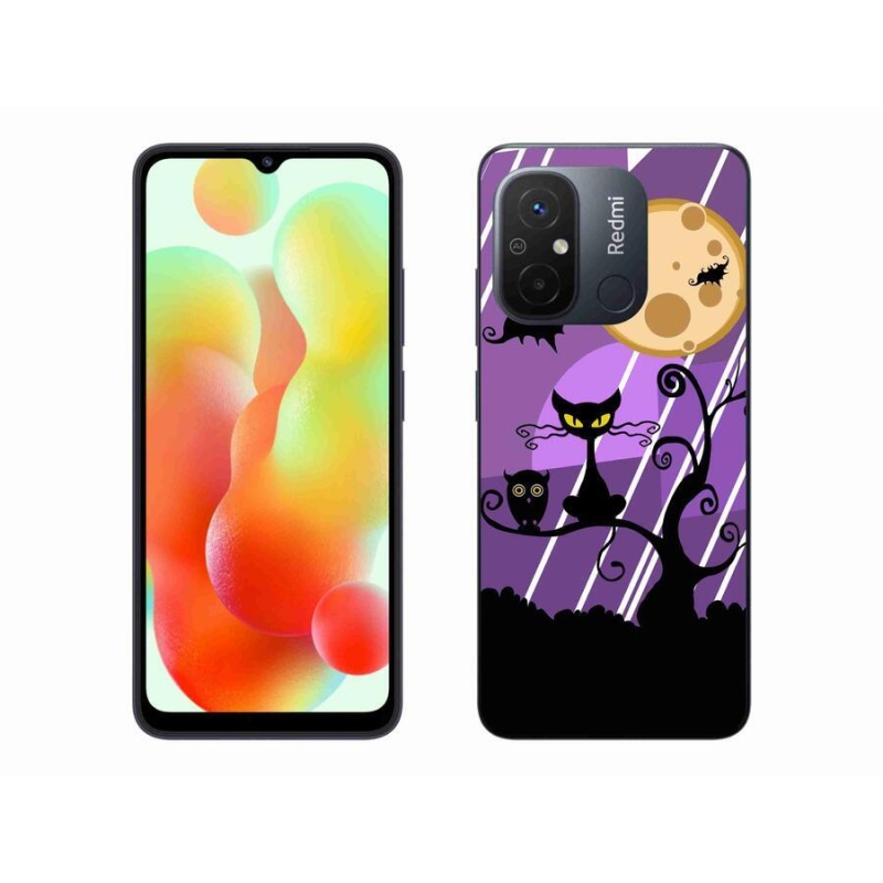 Gelový kryt mmCase na mobil Xiaomi Redmi 12C - halloween