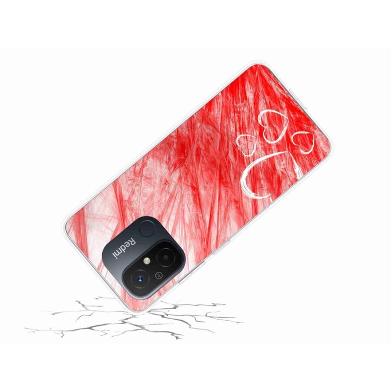 Gelový kryt mmCase na mobil Xiaomi Redmi 12C - heart