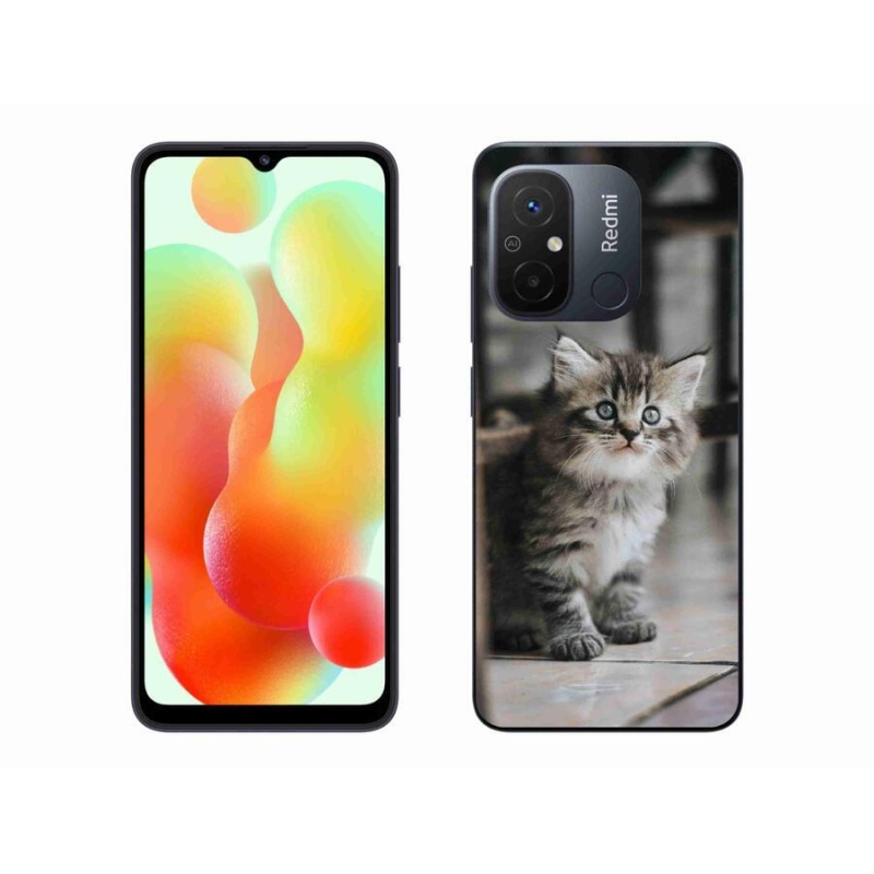 Gelový kryt mmCase na mobil Xiaomi Redmi 12C - koťátko