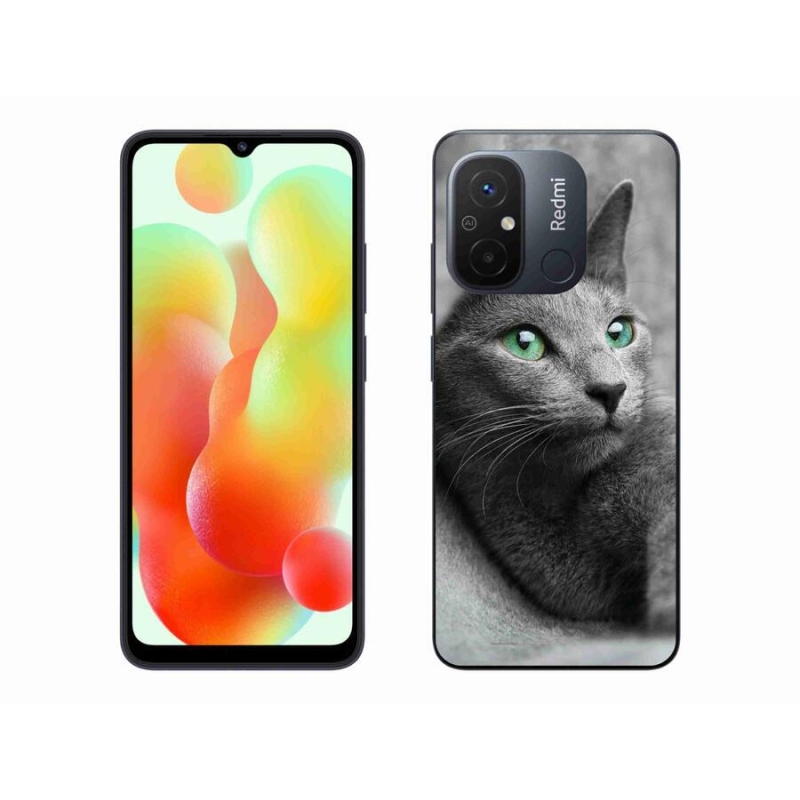 Gelový kryt mmCase na mobil Xiaomi Redmi 12C - kočka 2