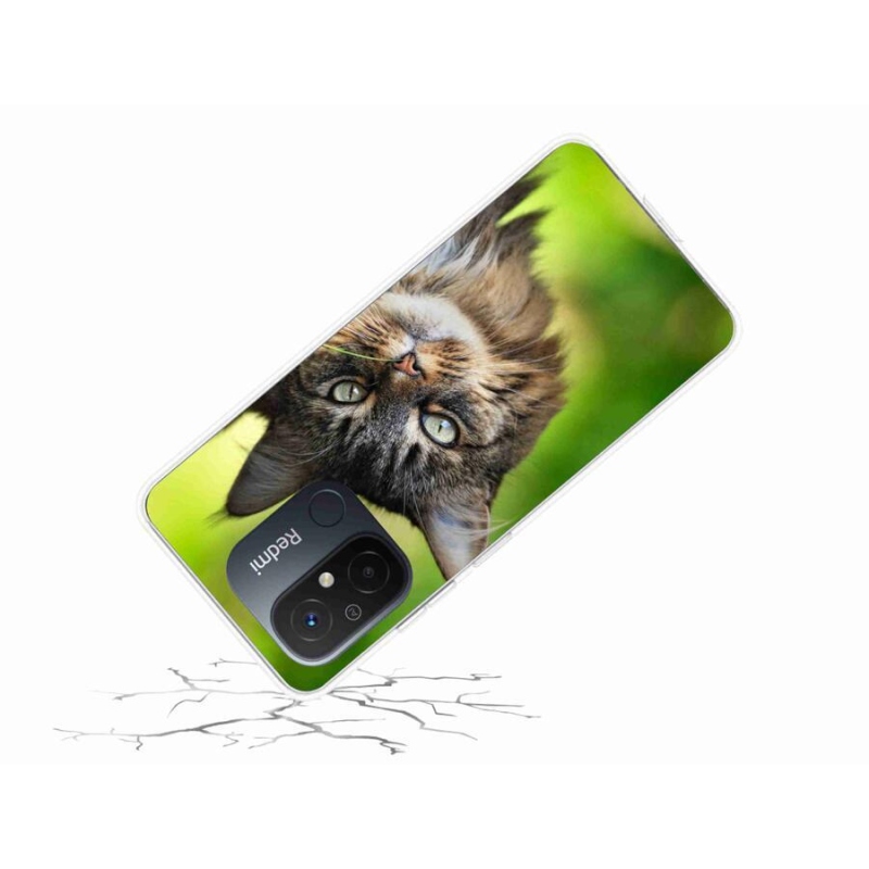 Gelový kryt mmCase na mobil Xiaomi Redmi 12C - kočka 3