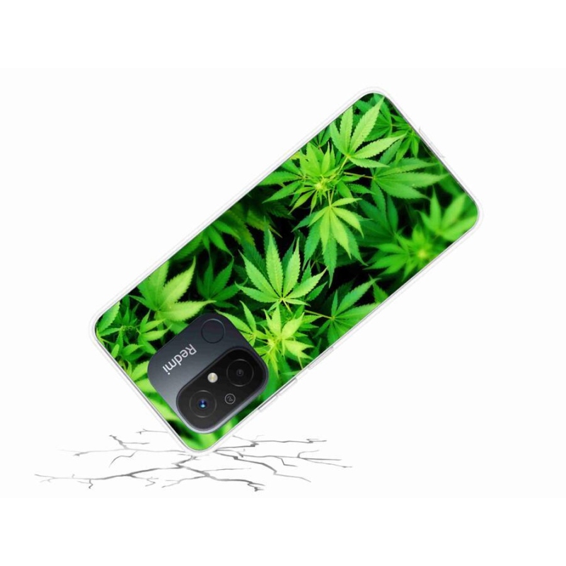 Gelový kryt mmCase na mobil Xiaomi Redmi 12C - konopí 3