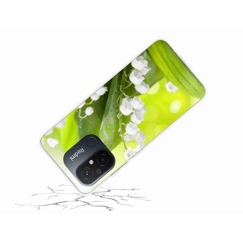 Gelový kryt mmCase na mobil Xiaomi Redmi 12C - konvalinka