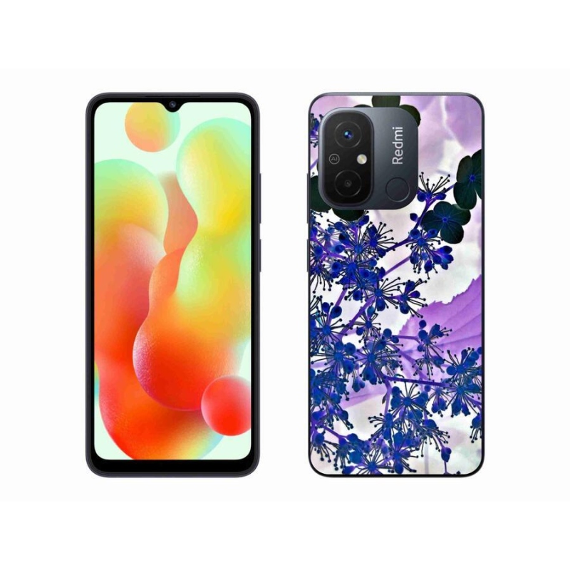 Gelový kryt mmCase na mobil Xiaomi Redmi 12C - květ hortenzie