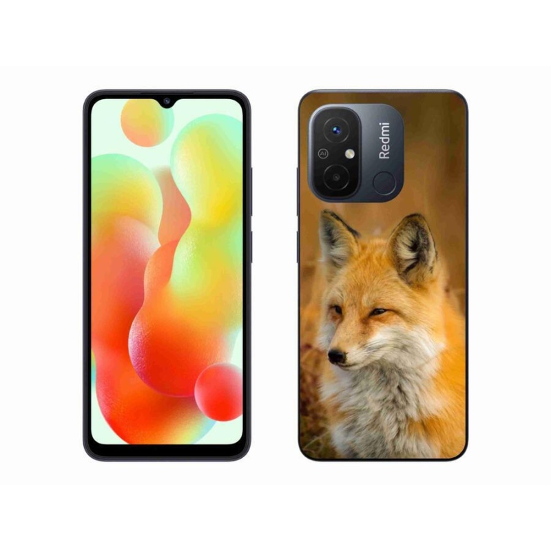 Gelový kryt mmCase na mobil Xiaomi Redmi 12C - liška