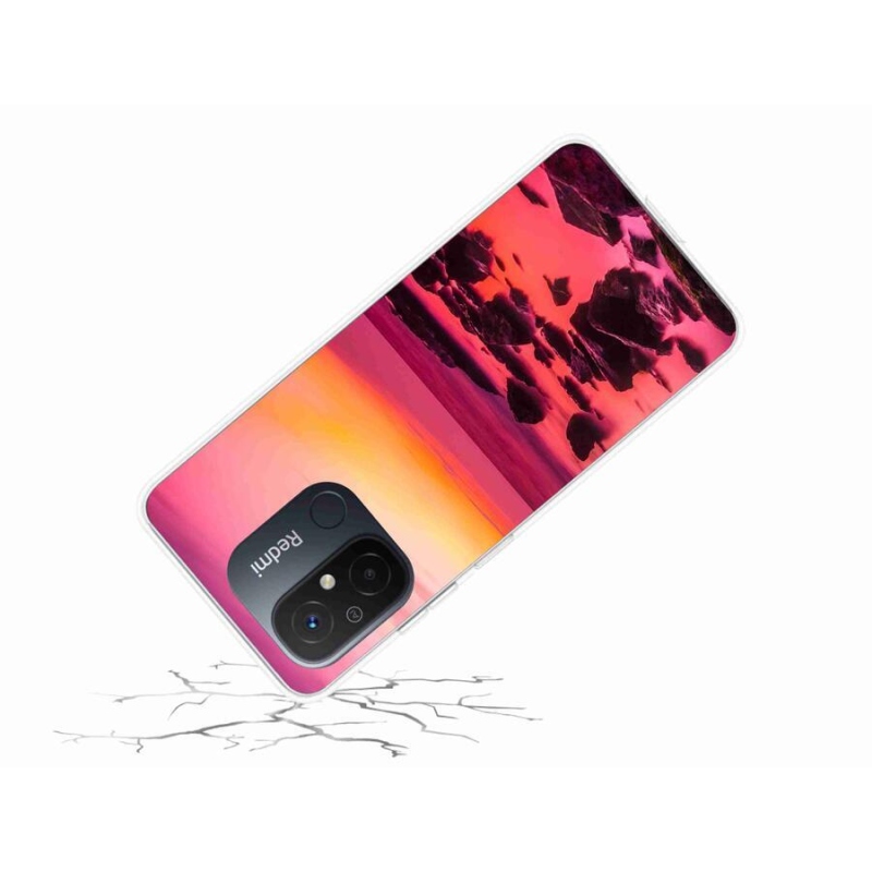 Gelový kryt mmCase na mobil Xiaomi Redmi 12C - moře a záře