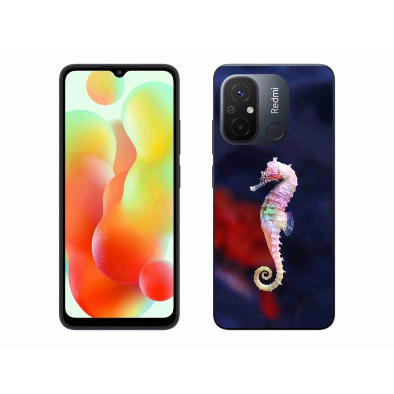 Gelový kryt mmCase na mobil Xiaomi Redmi 12C - mořský koník