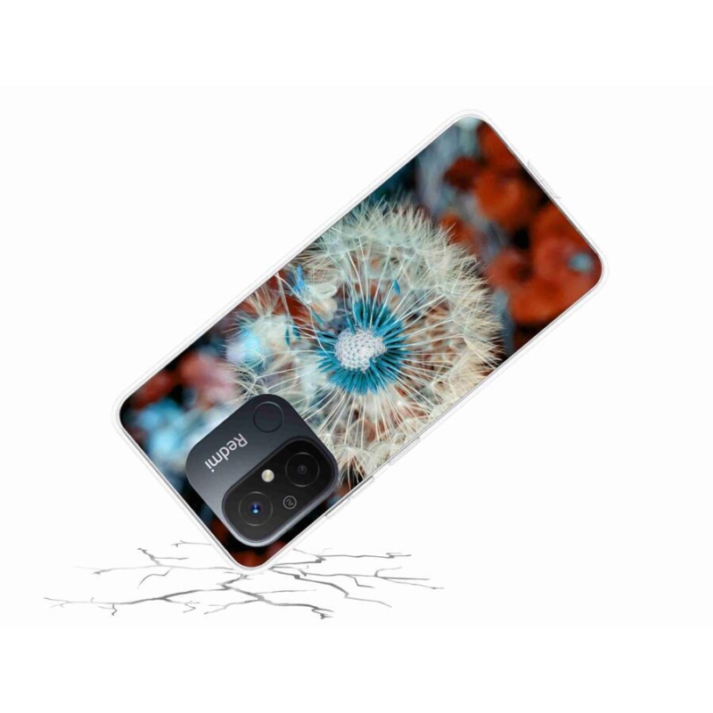 Gelový kryt mmCase na mobil Xiaomi Redmi 12C - odkvetlá pampeliška 1