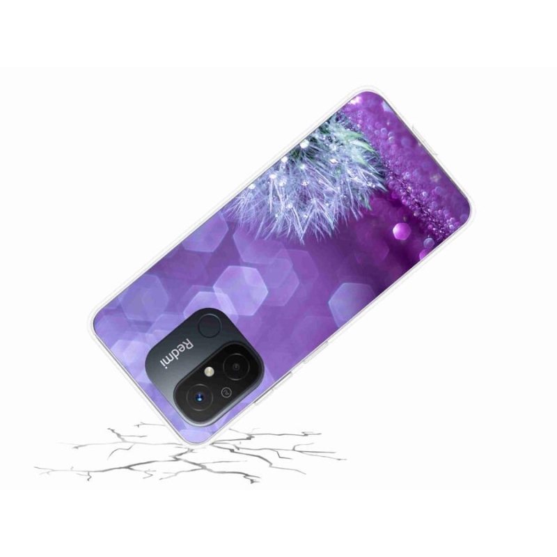 Gelový kryt mmCase na mobil Xiaomi Redmi 12C - odkvetlá pampeliška 2