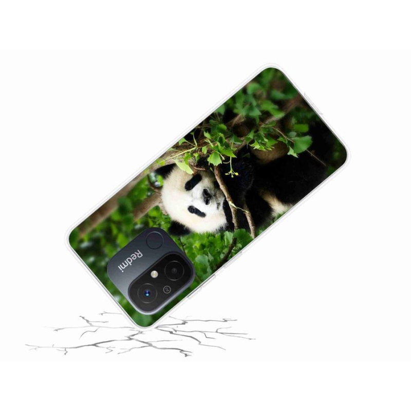 Gelový kryt mmCase na mobil Xiaomi Redmi 12C - panda