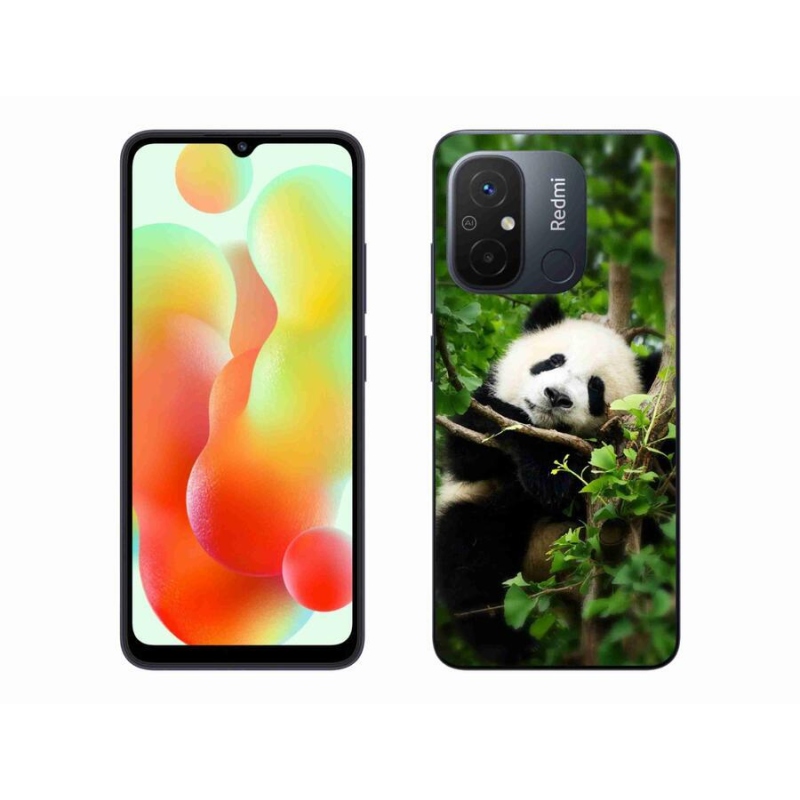 Gelový kryt mmCase na mobil Xiaomi Redmi 12C - panda