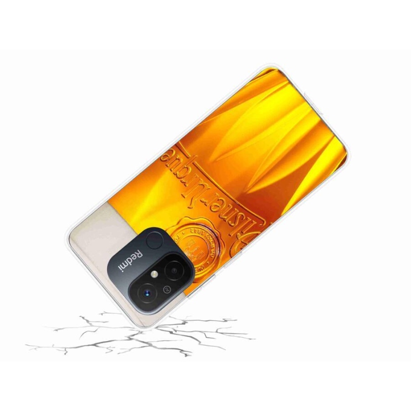 Gelový kryt mmCase na mobil Xiaomi Redmi 12C - pivo