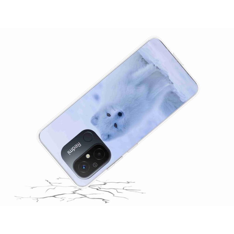 Gelový kryt mmCase na mobil Xiaomi Redmi 12C - polární liška