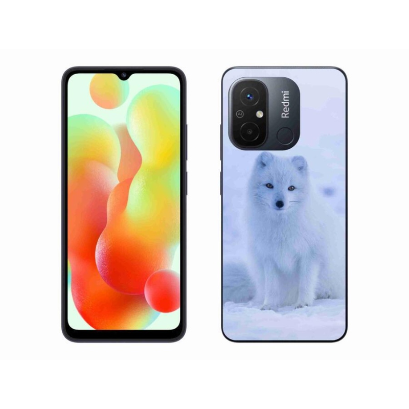Gelový kryt mmCase na mobil Xiaomi Redmi 12C - polární liška