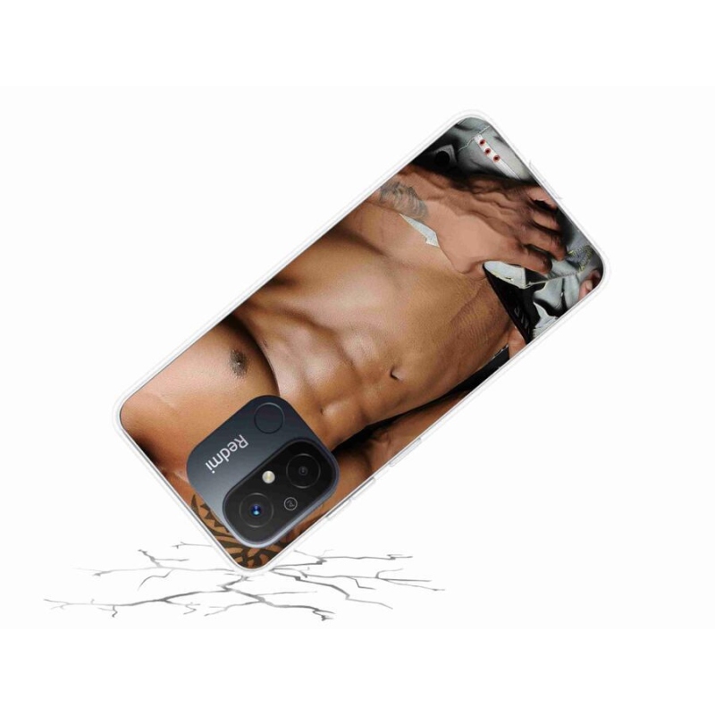 Gelový kryt mmCase na mobil Xiaomi Redmi 12C - sexy muž
