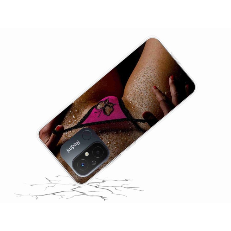 Gelový kryt mmCase na mobil Xiaomi Redmi 12C - sexy žena