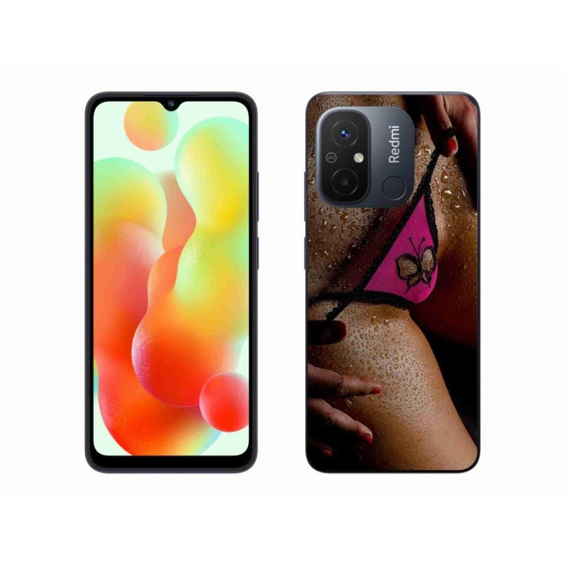 Gelový kryt mmCase na mobil Xiaomi Redmi 12C - sexy žena