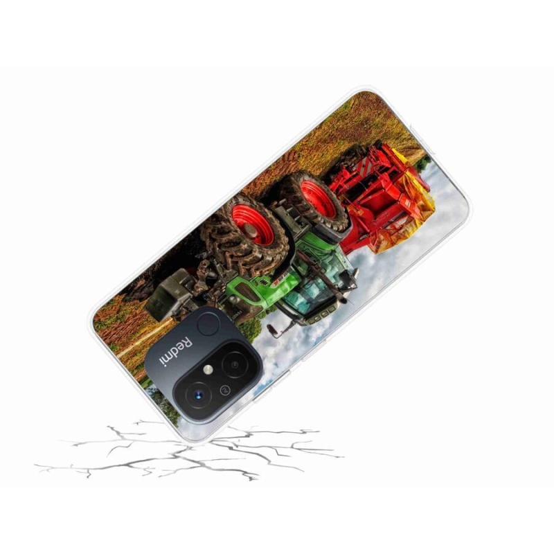 Gelový kryt mmCase na mobil Xiaomi Redmi 12C - traktor 4