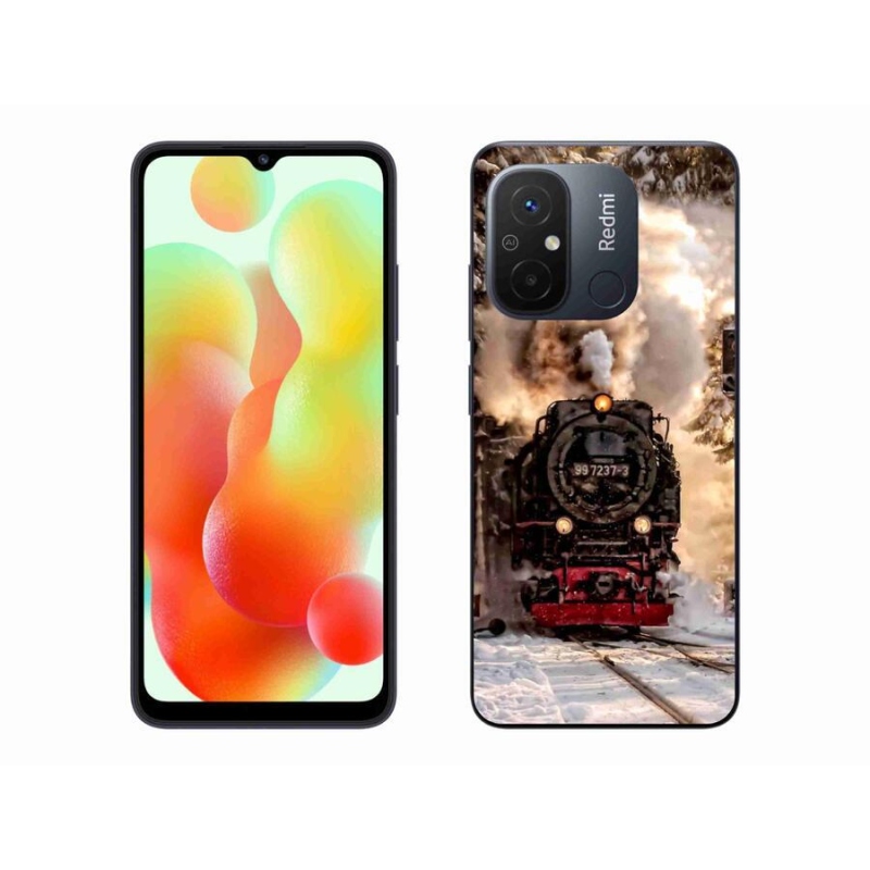 Gelový kryt mmCase na mobil Xiaomi Redmi 12C - vlak