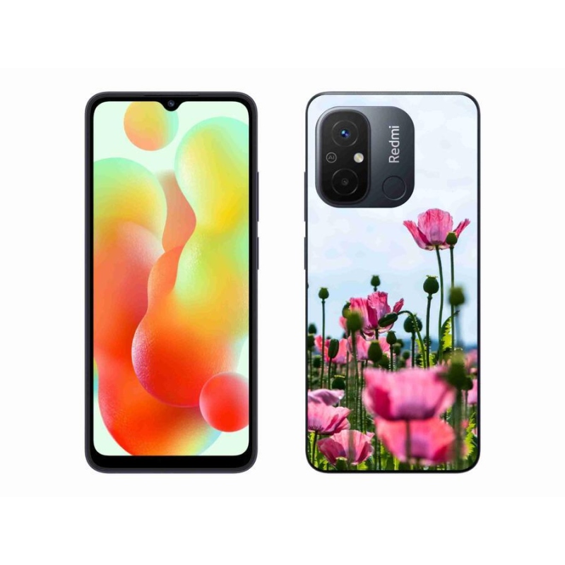 Gelový kryt mmCase na mobil Xiaomi Redmi 12C - vlčí mák