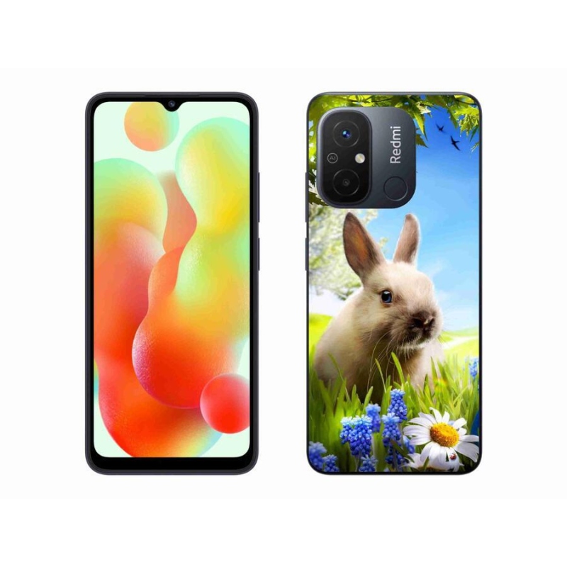 Gelový kryt mmCase na mobil Xiaomi Redmi 12C - zajíček