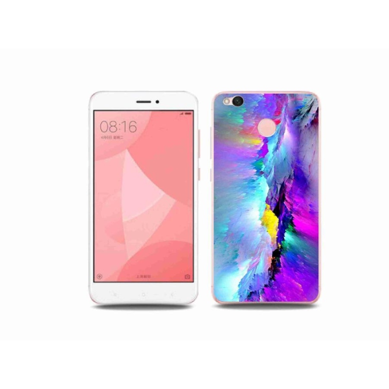 Gelový kryt mmCase na mobil Xiaomi Redmi 4X - abstrakt