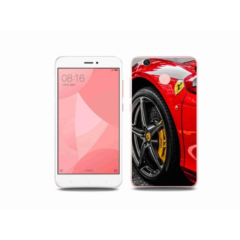 Gelový kryt mmCase na mobil Xiaomi Redmi 4X - auto 1