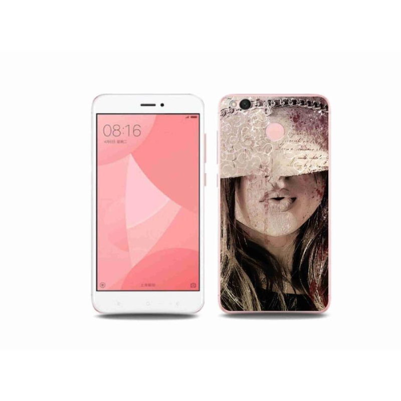 Gelový kryt mmCase na mobil Xiaomi Redmi 4X - dívka
