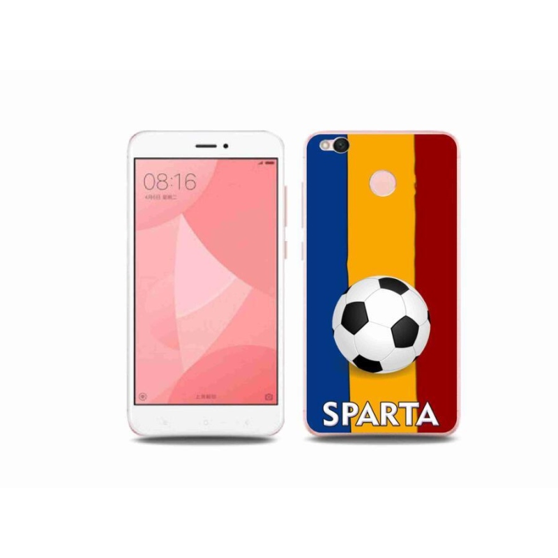 Gelový kryt mmCase na mobil Xiaomi Redmi 4X - fotbal 1