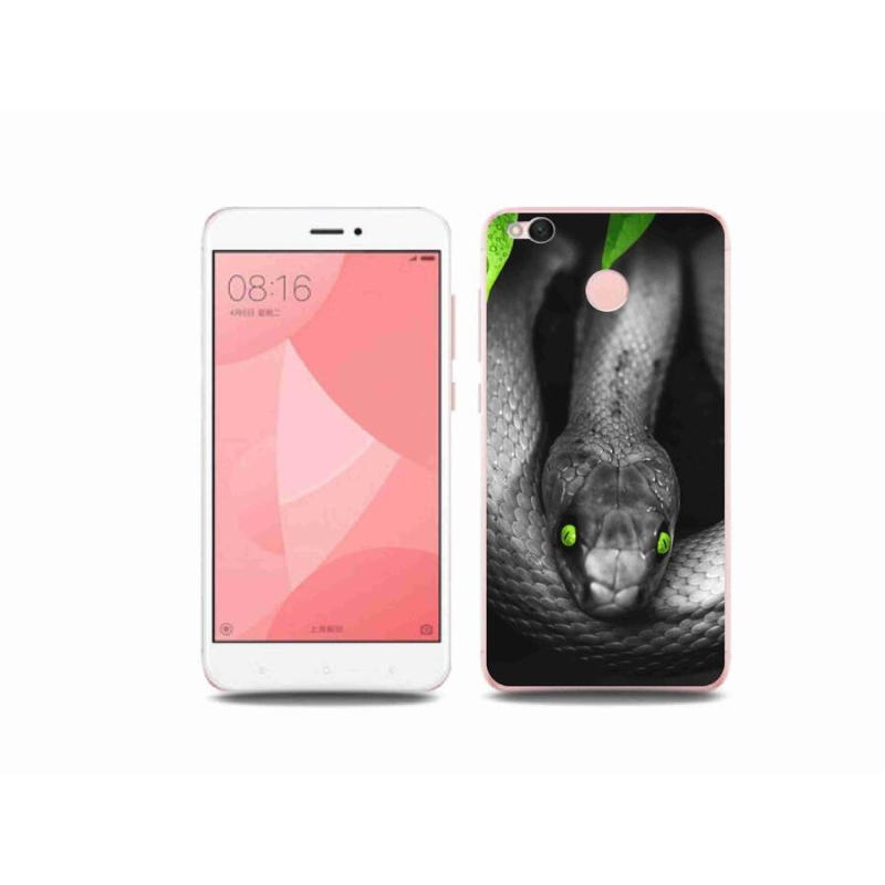 Gelový kryt mmCase na mobil Xiaomi Redmi 4X - had