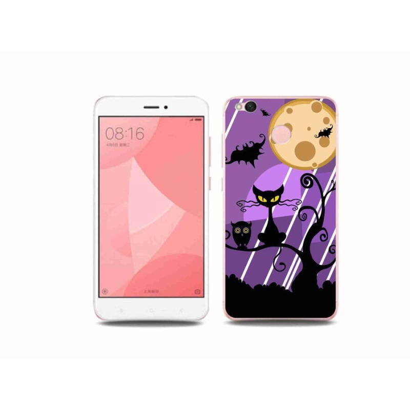 Gelový kryt mmCase na mobil Xiaomi Redmi 4X - halloween