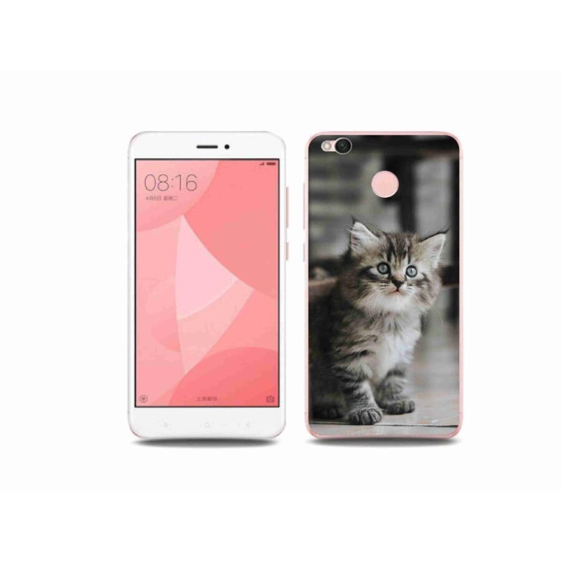 Gelový kryt mmCase na mobil Xiaomi Redmi 4X - koťátko
