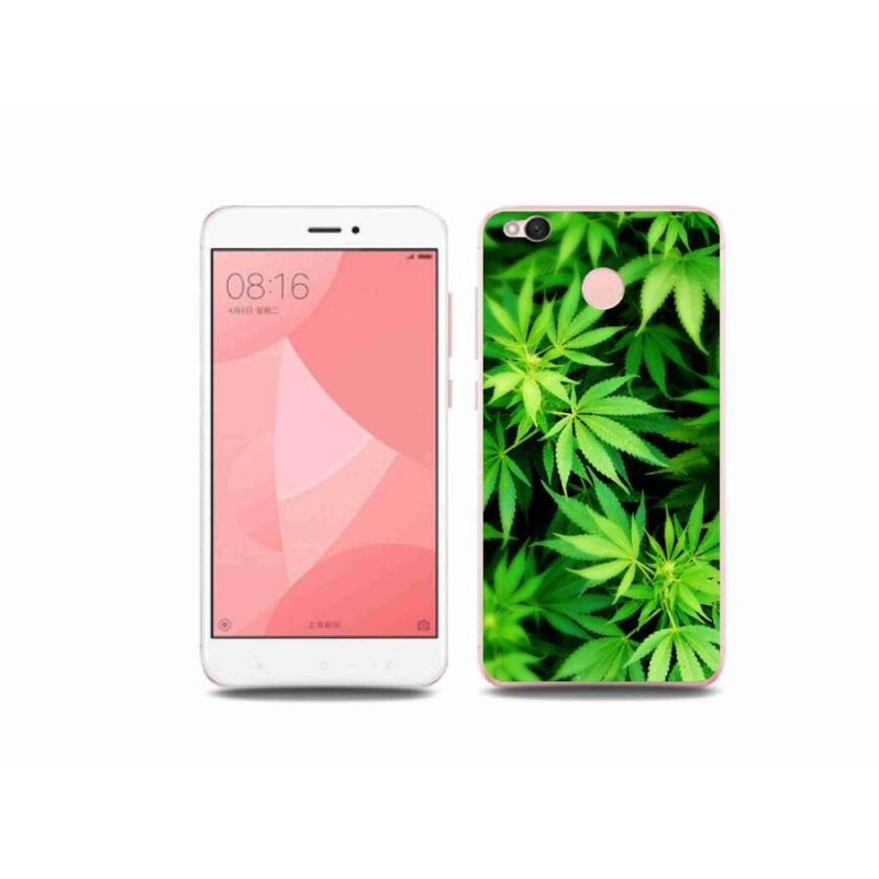 Gelový kryt mmCase na mobil Xiaomi Redmi 4X - konopí 3