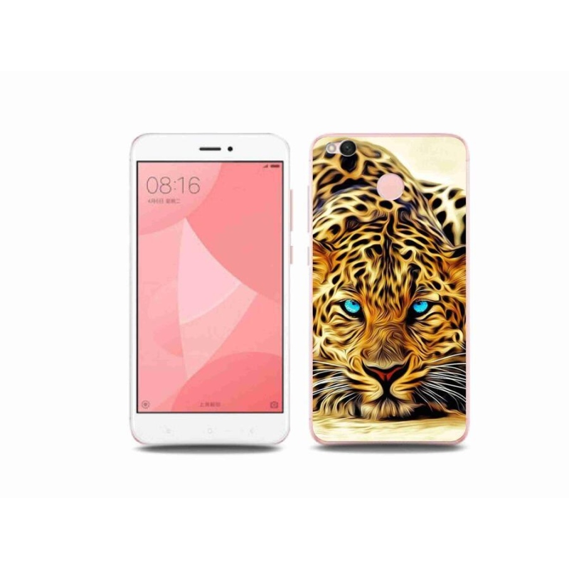 Gelový kryt mmCase na mobil Xiaomi Redmi 4X - kreslený tygr