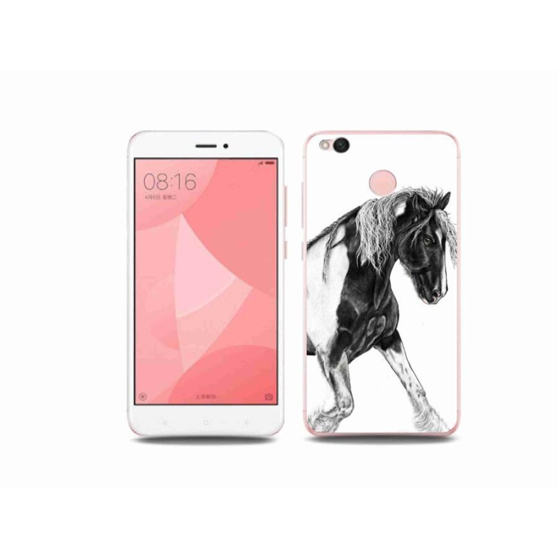 Gelový kryt mmCase na mobil Xiaomi Redmi 4X - kůň