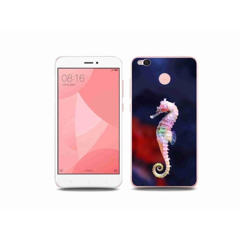 Gelový kryt mmCase na mobil Xiaomi Redmi 4X - mořský koník
