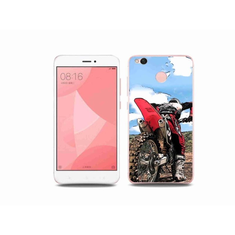 Gelový kryt mmCase na mobil Xiaomi Redmi 4X - moto