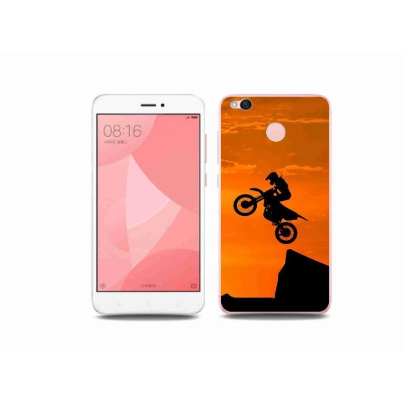 Gelový kryt mmCase na mobil Xiaomi Redmi 4X - motocross