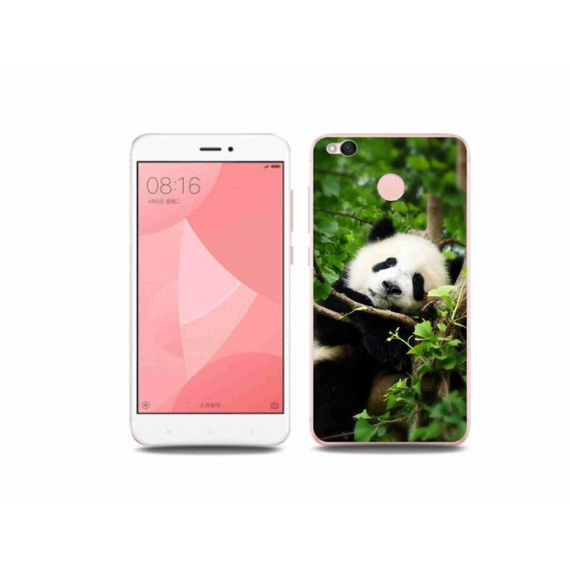Gelový kryt mmCase na mobil Xiaomi Redmi 4X - panda