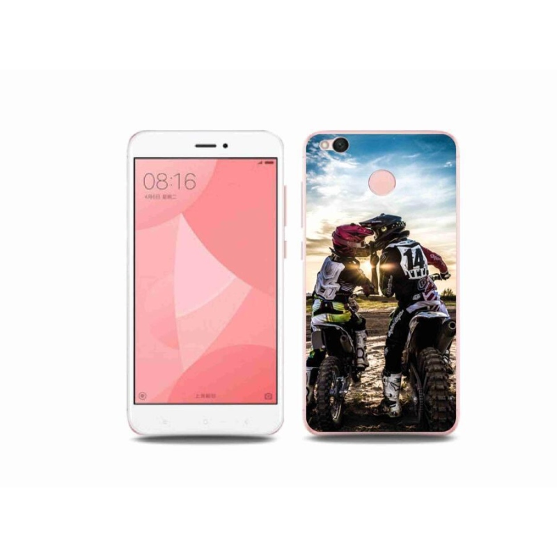 Gelový kryt mmCase na mobil Xiaomi Redmi 4X - polibek