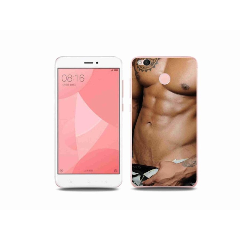 Gelový kryt mmCase na mobil Xiaomi Redmi 4X - sexy muž