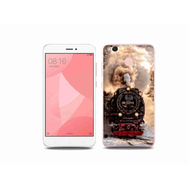 Gelový kryt mmCase na mobil Xiaomi Redmi 4X - vlak
